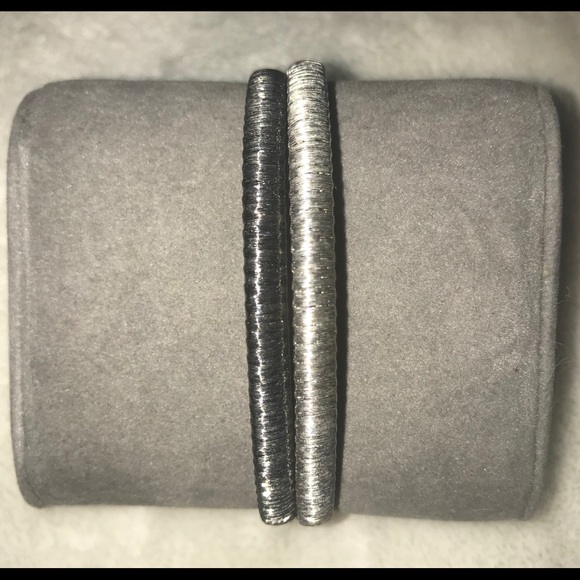 Jewelry - Sterling Silver Diamond Cut Cuff Bracelet